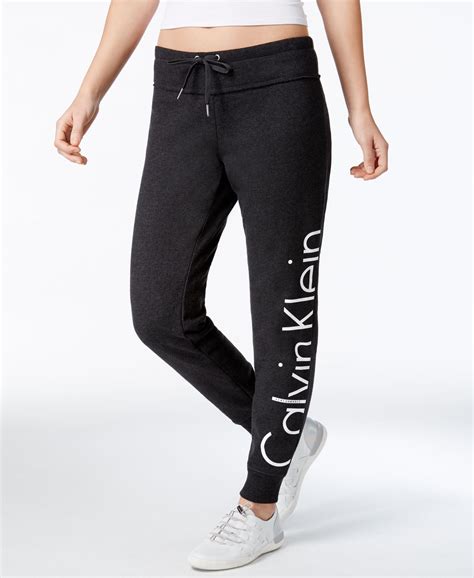 calvin klein logo pants